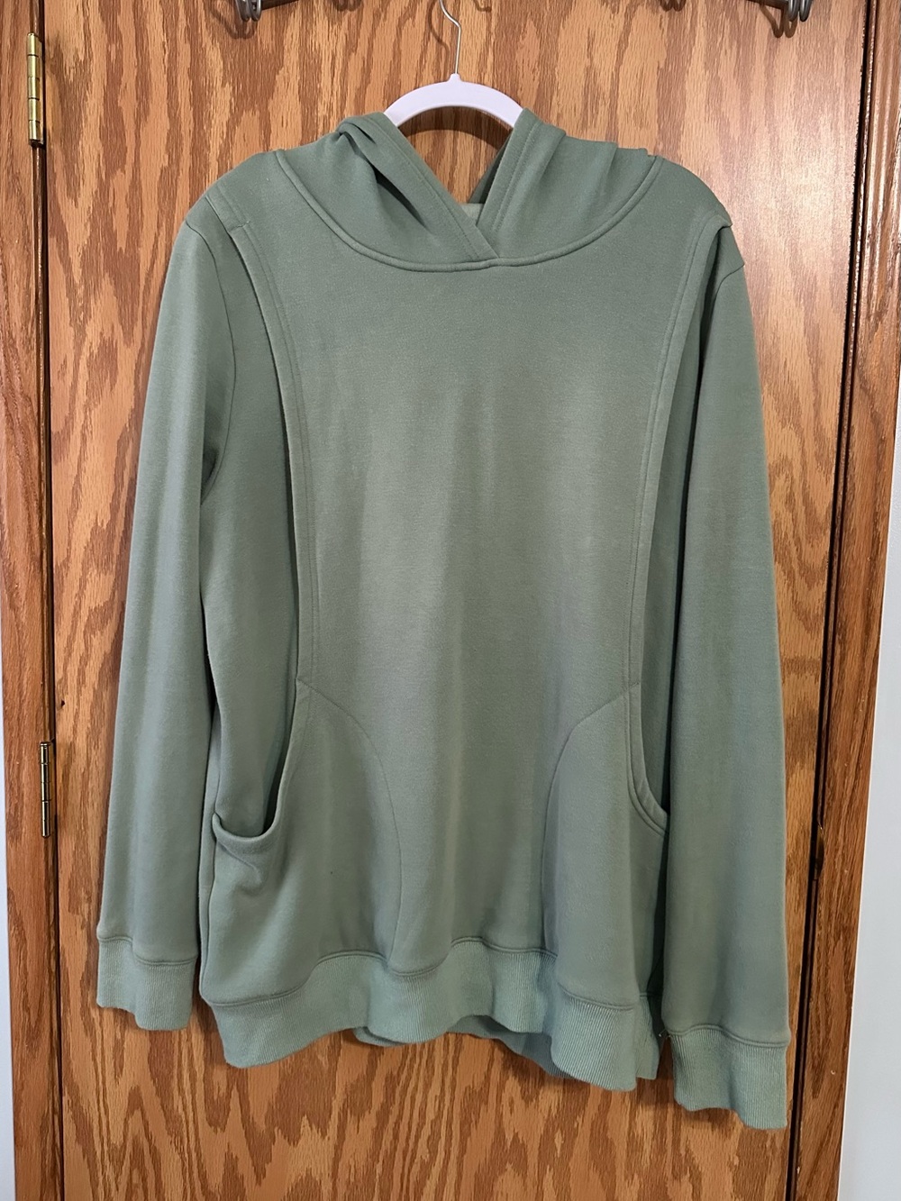 Latched Mama Side Nursing Hoodie Size 1X